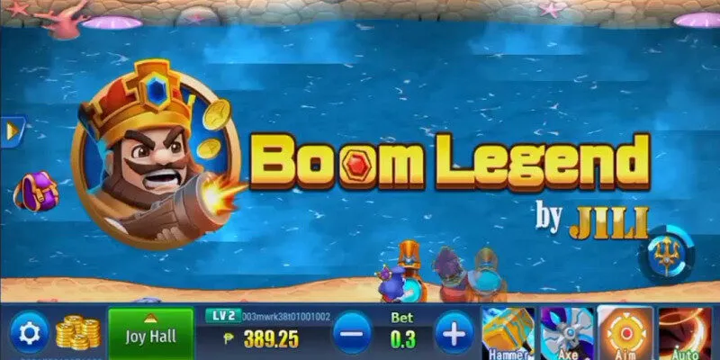 Boom Legend là tựa game độc đáo, hệ thống thưởng lớn