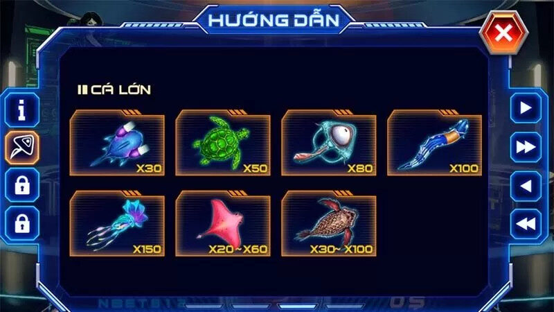 Cuộc xâm lược từ đáy biển là game bắn cá có nhiều nét nổi bật không đâu có