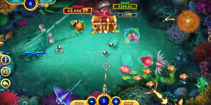 Jackpot Fishing có giao diện đẹp, sở hữu lối chơi khác biệt