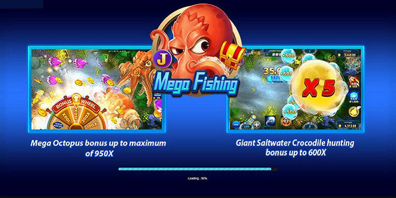 Mega Fishing cung cấp nhiều phòng chơi trải nghiệm