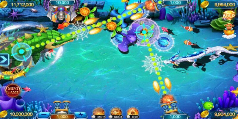 Nhiều sự kiện, mini game diễn ra trong Bắn Cá Đại Chiến Thái Bình Dương