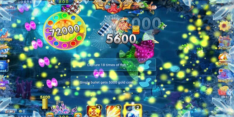 Nhiều tính năng hấp dẫn được trang bị trong game